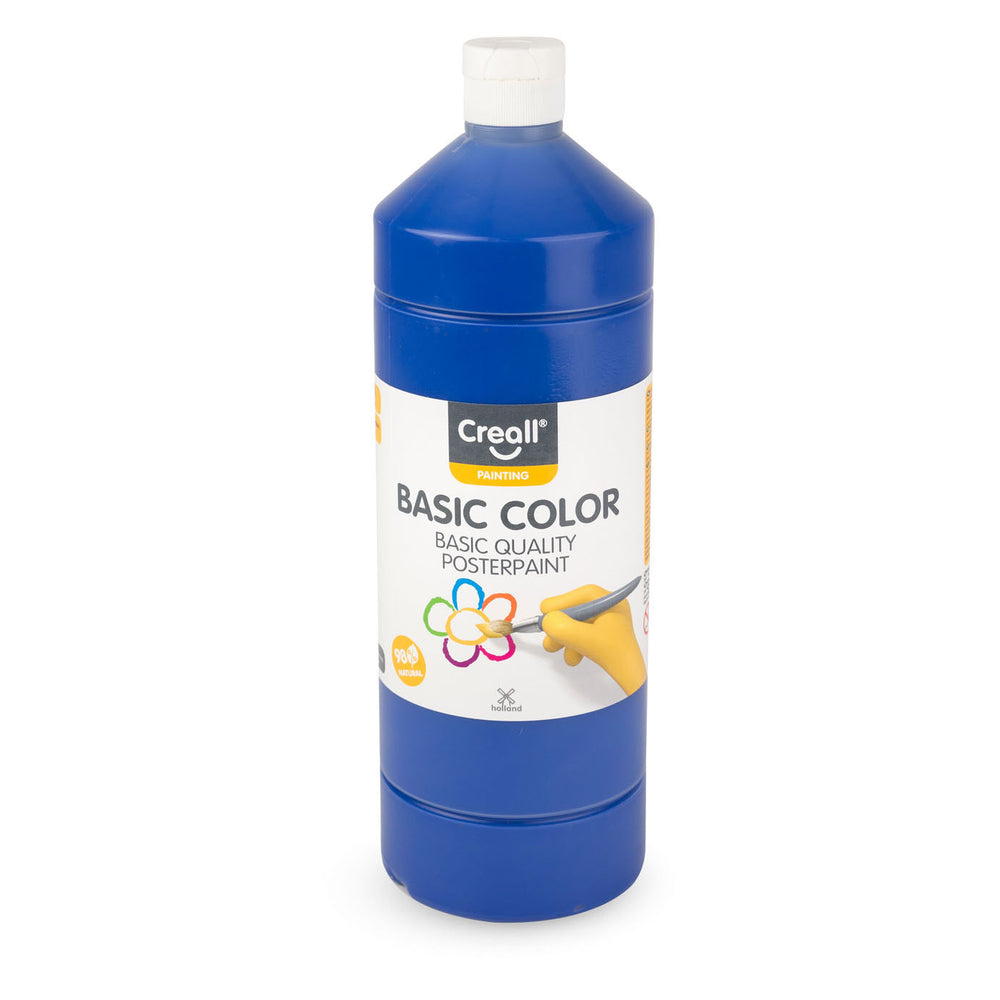 Creall schoolverf donkerblauw, 1 liter