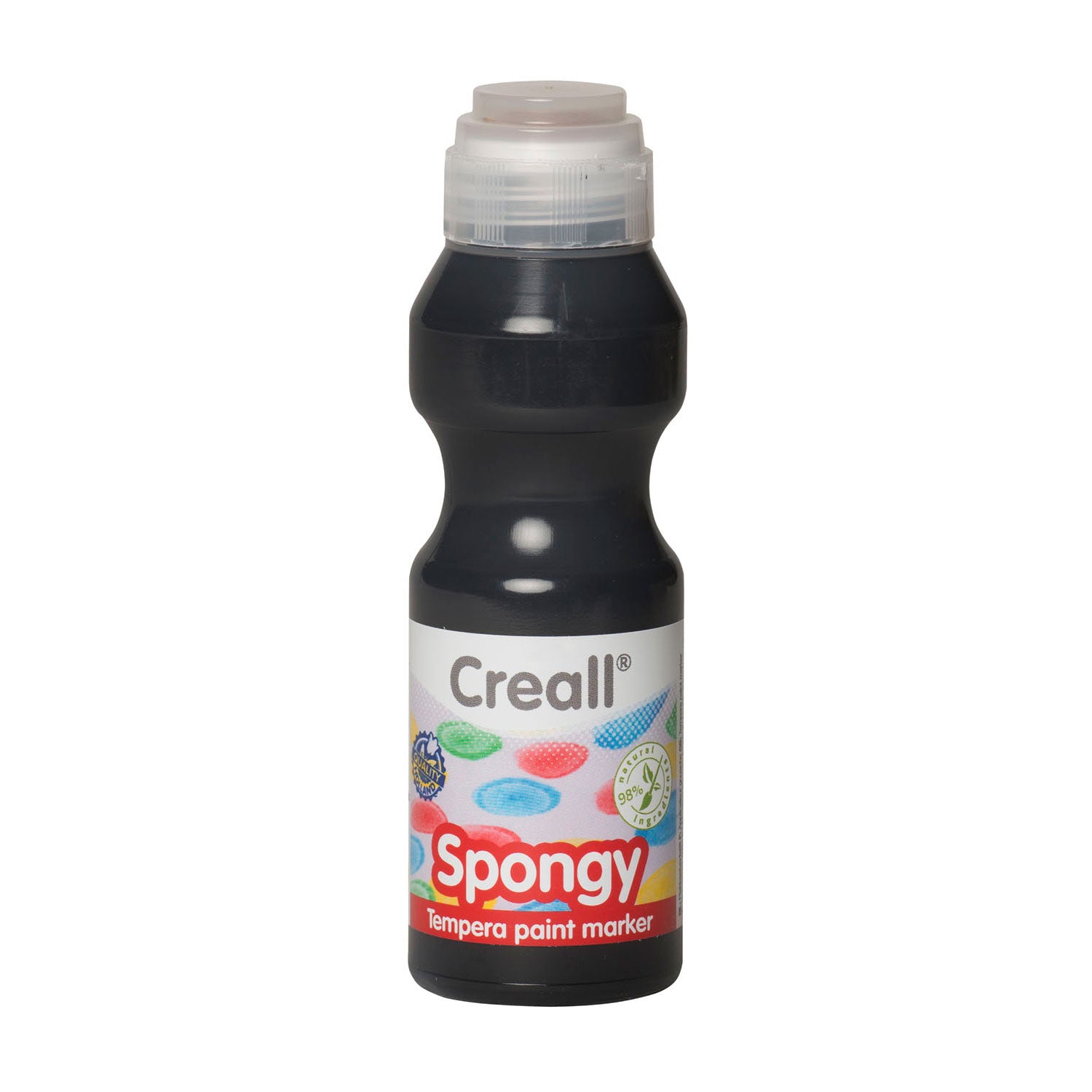 Creall Sponsachtige Verfstift Zwart, 70ml