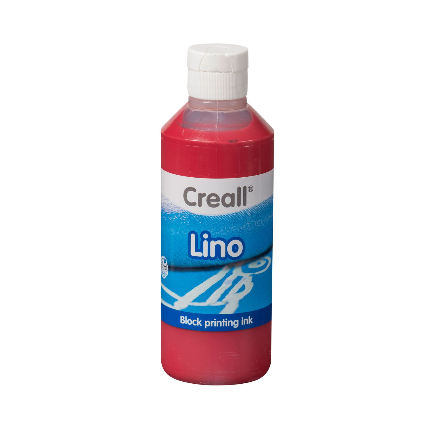 Creall Lino Blokprintverf Donkerrood, 250ml