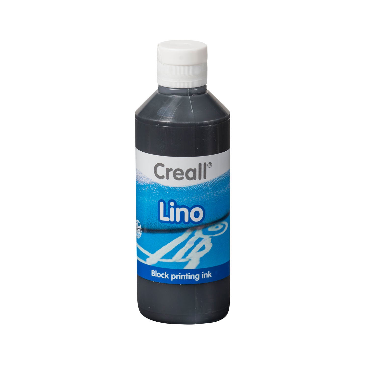 Creall Lino Blokprintverf Zwart, 250ml