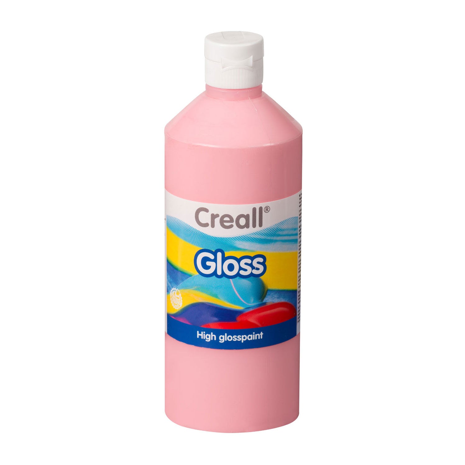 Creall glans glansverf roze, 500ml