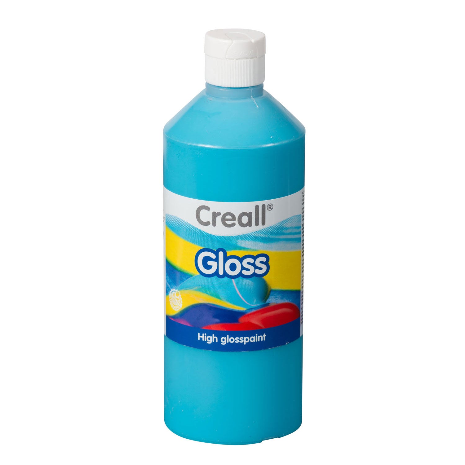 Creall glans glansverf turquoise, 500ml