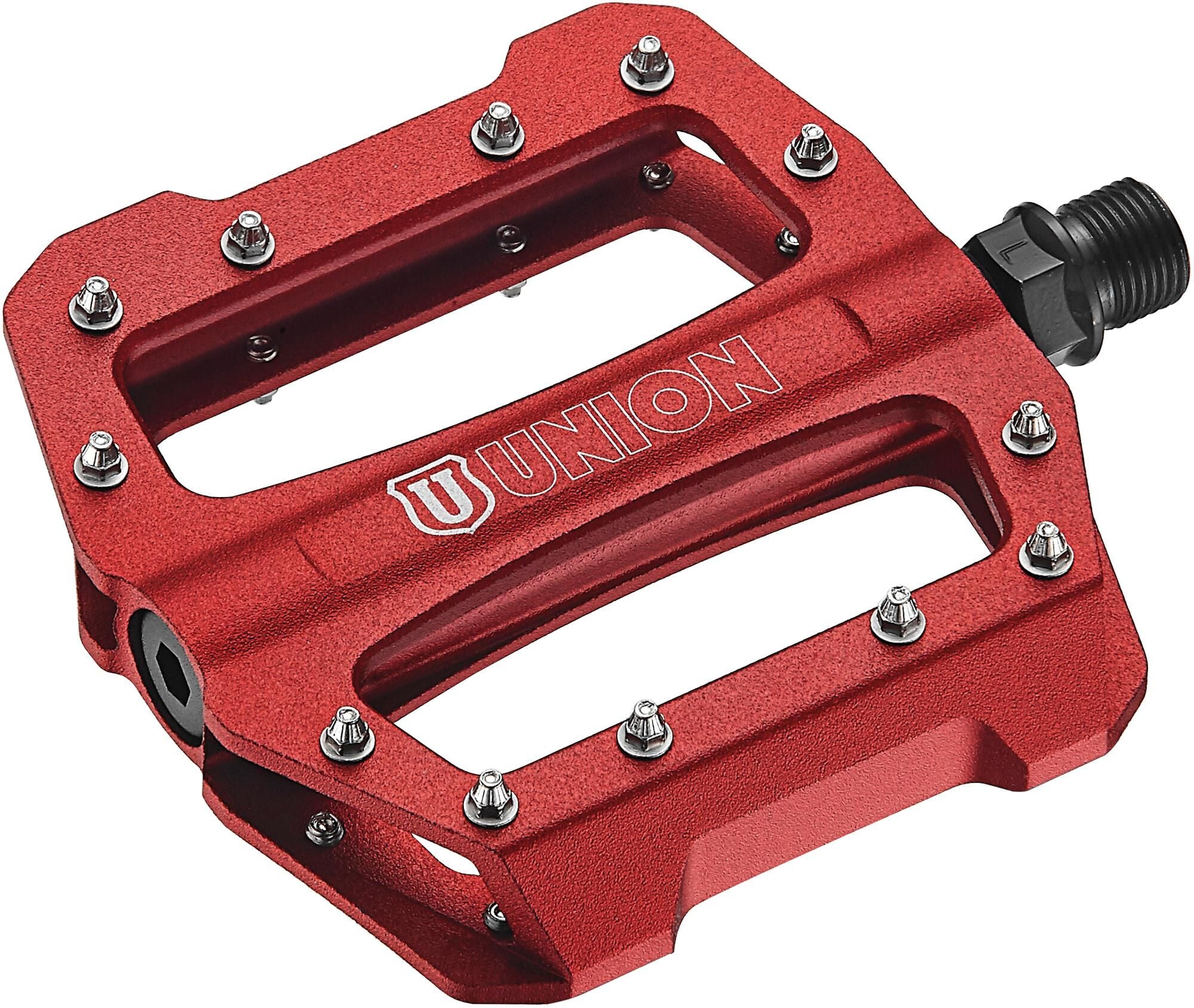 Union pedaal SP1300 alu patroon+thrust lager. Rood