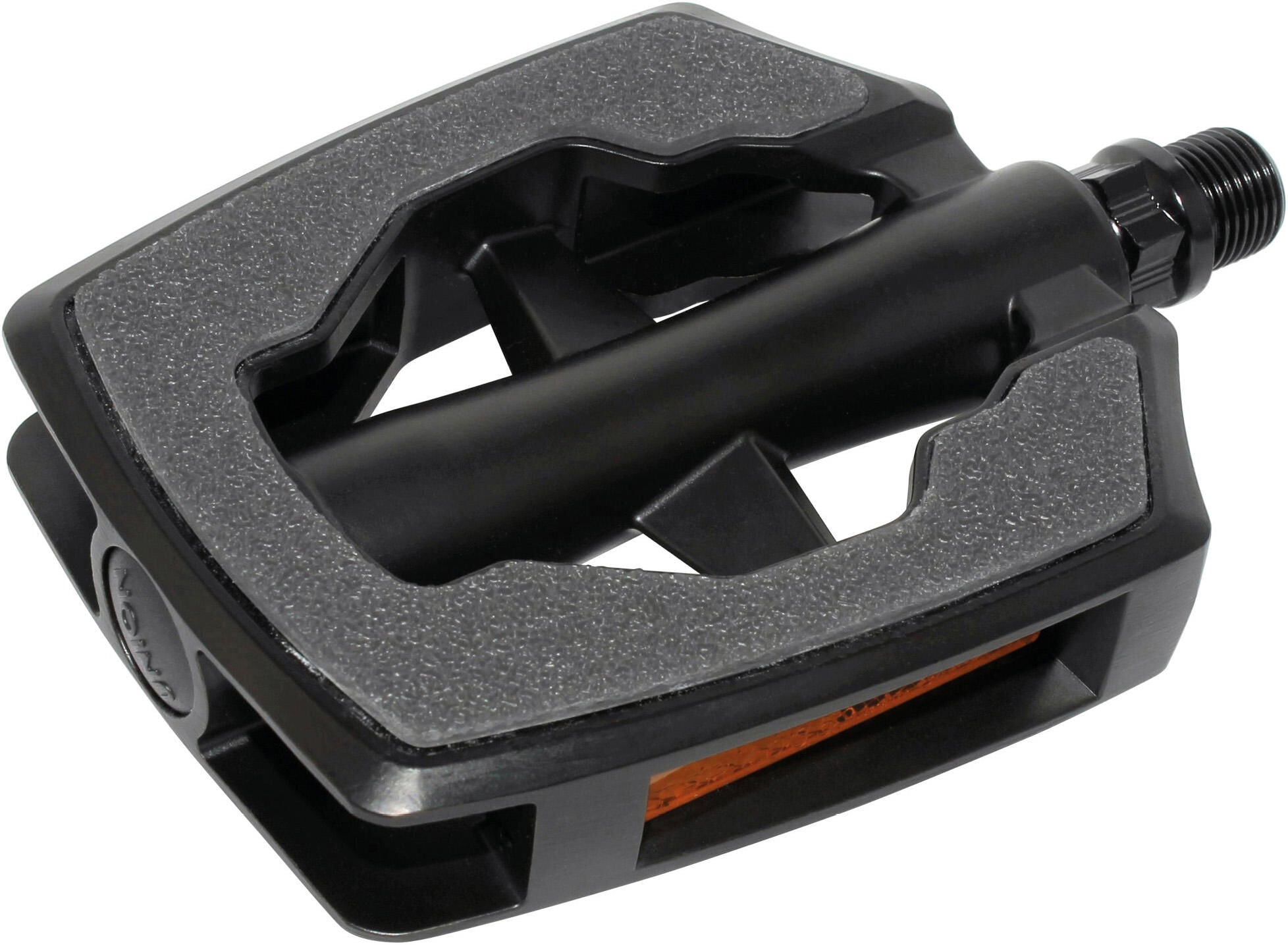 Marwi pedaalset sp-890 sandblock grijs aluminium mat zwart