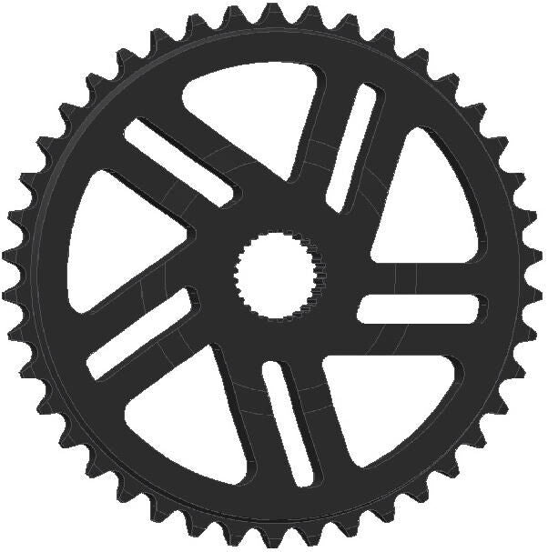 Esjot kettingblad chain ring 34t nw boost black