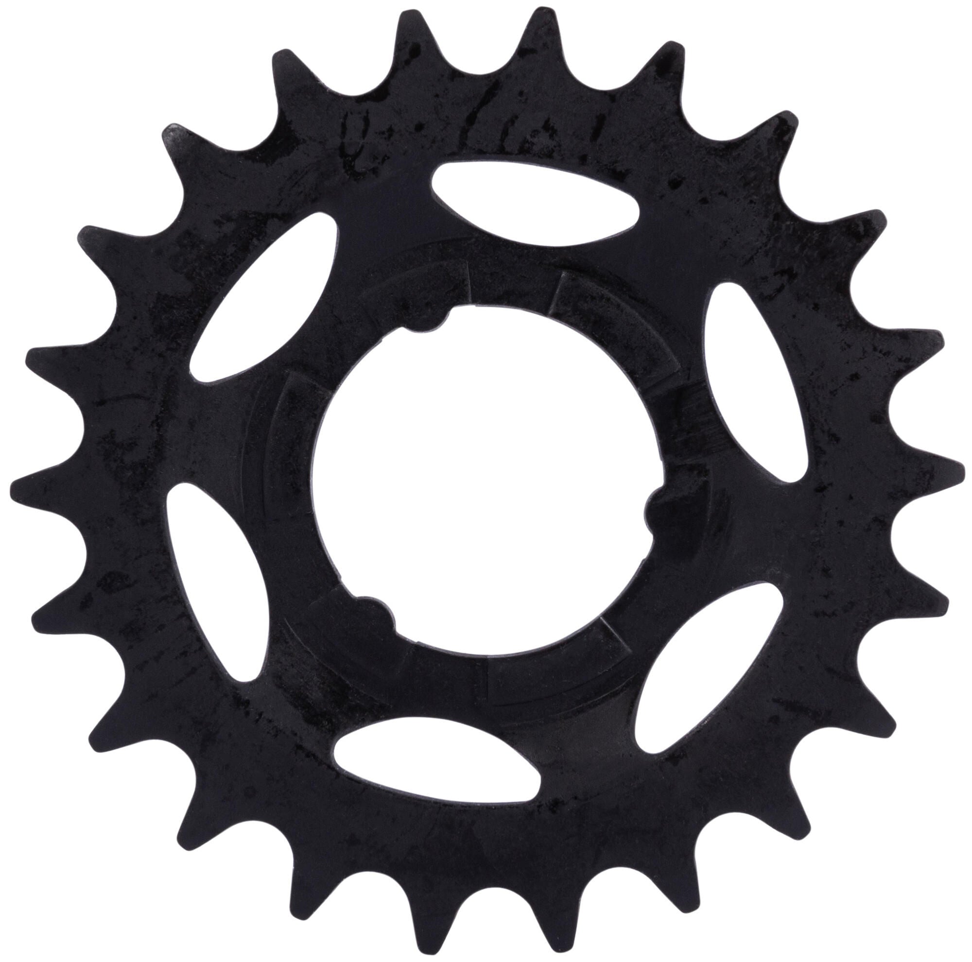 Shimano steek-tandwiel nexus sprocket shim.nexus 22 teeth black
