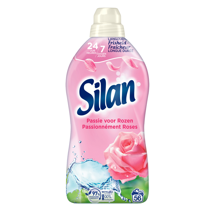 Silan 1069907 - classic pink 56 wl 1,29l | 8 stuks