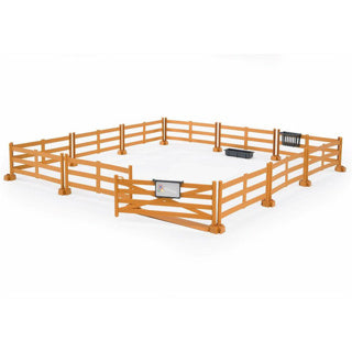 Bruder paarden afrastering bruin