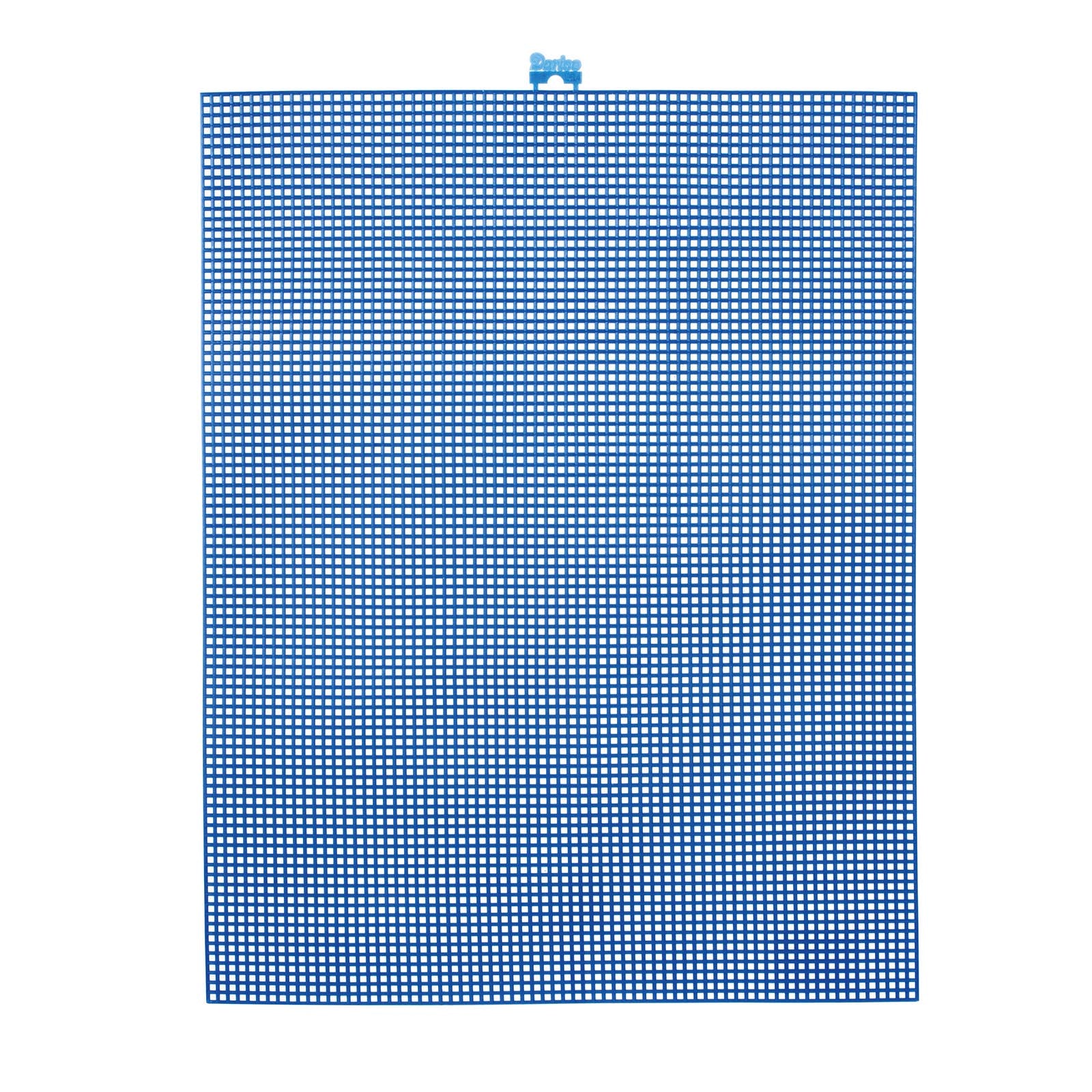 Darice • plastic stramien 26x34cm donkerblauw mesh:7