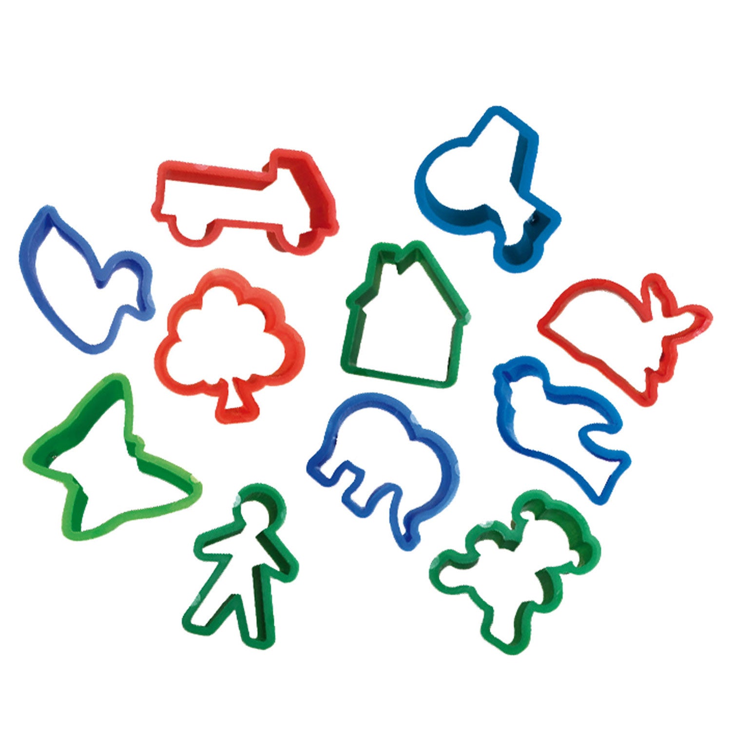 Ses klei - 8 kleipotjes