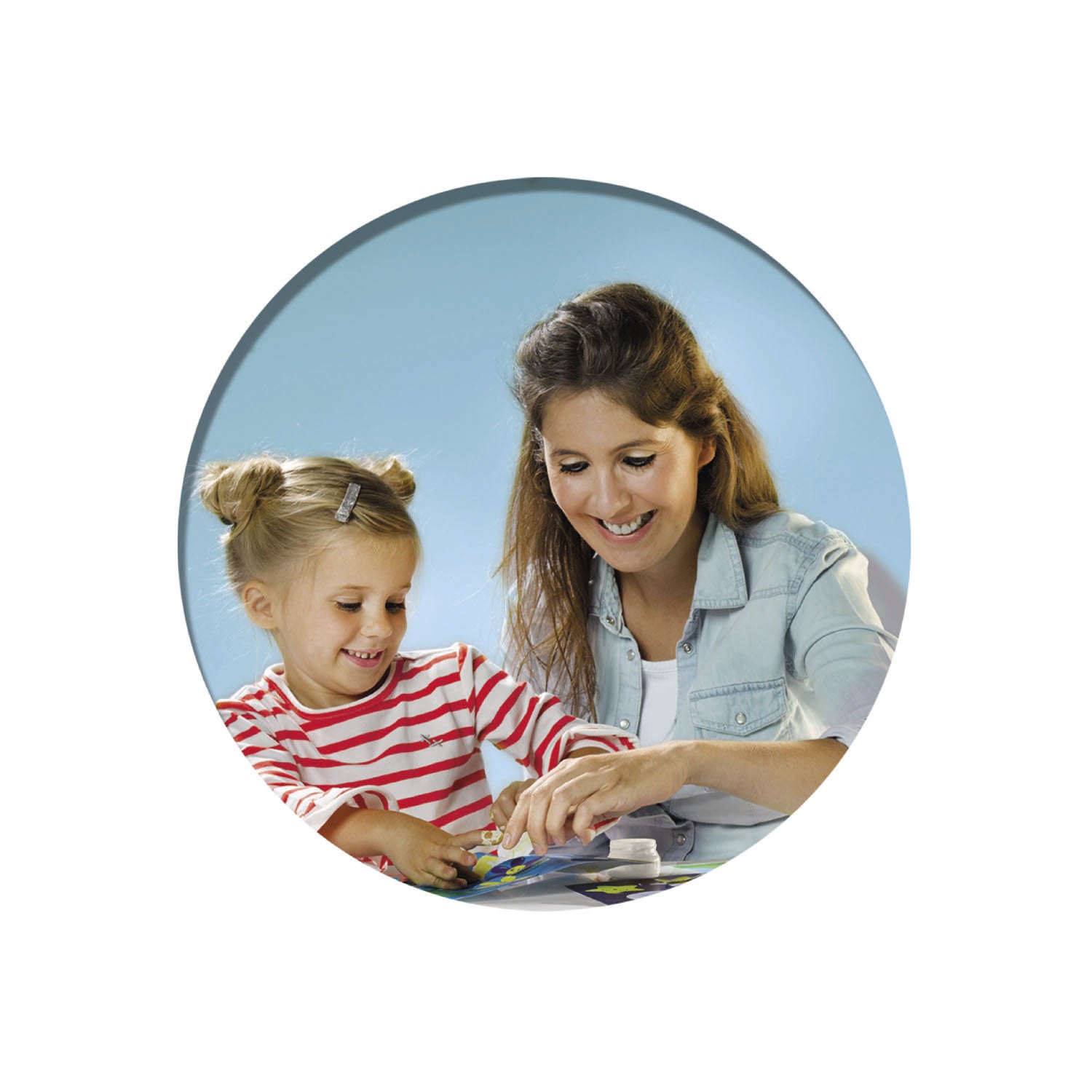 Ses my first vormen plakken