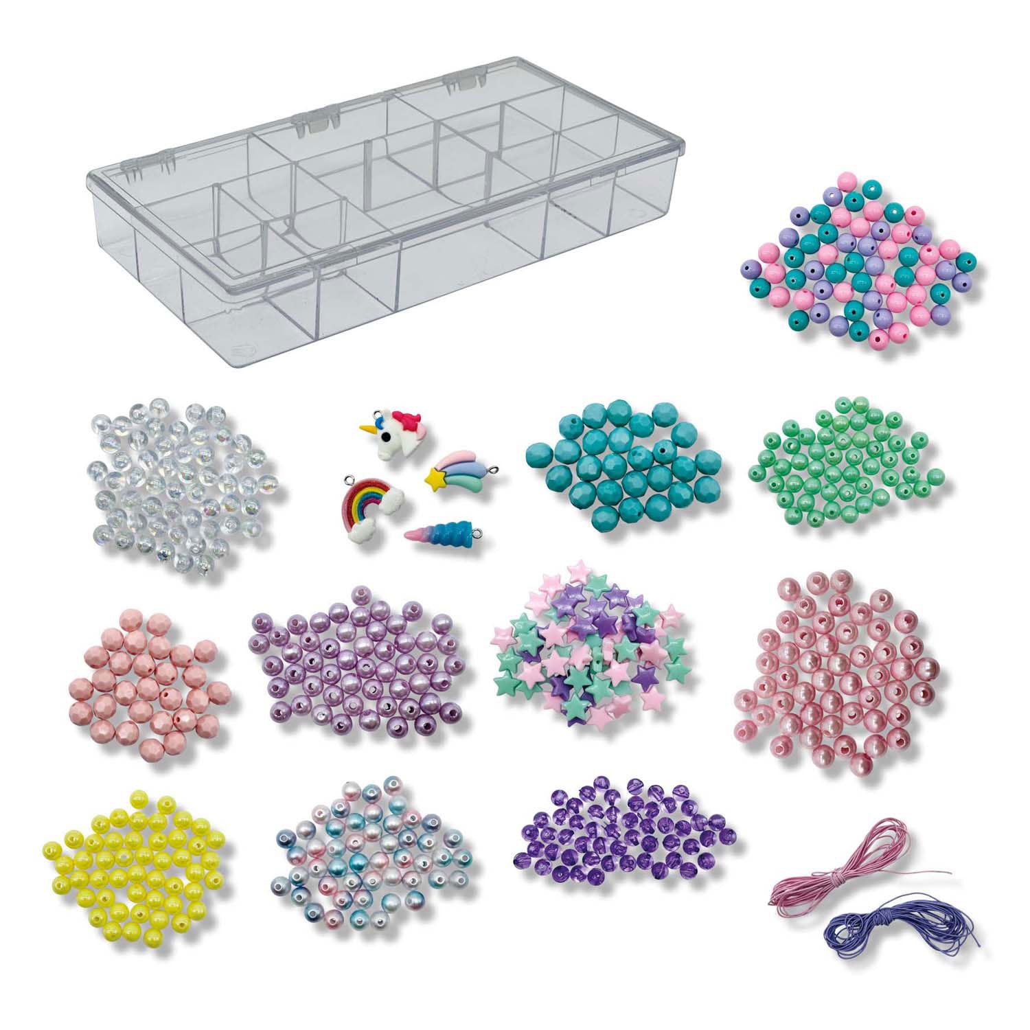 Ses sieraden kralenset - eenhoorn