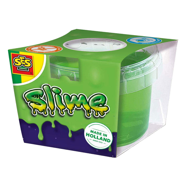 Ses creative - slime neon groen - slijm in felle neon kleur – kant en klare slijm - spelen met slijm – 140 gram