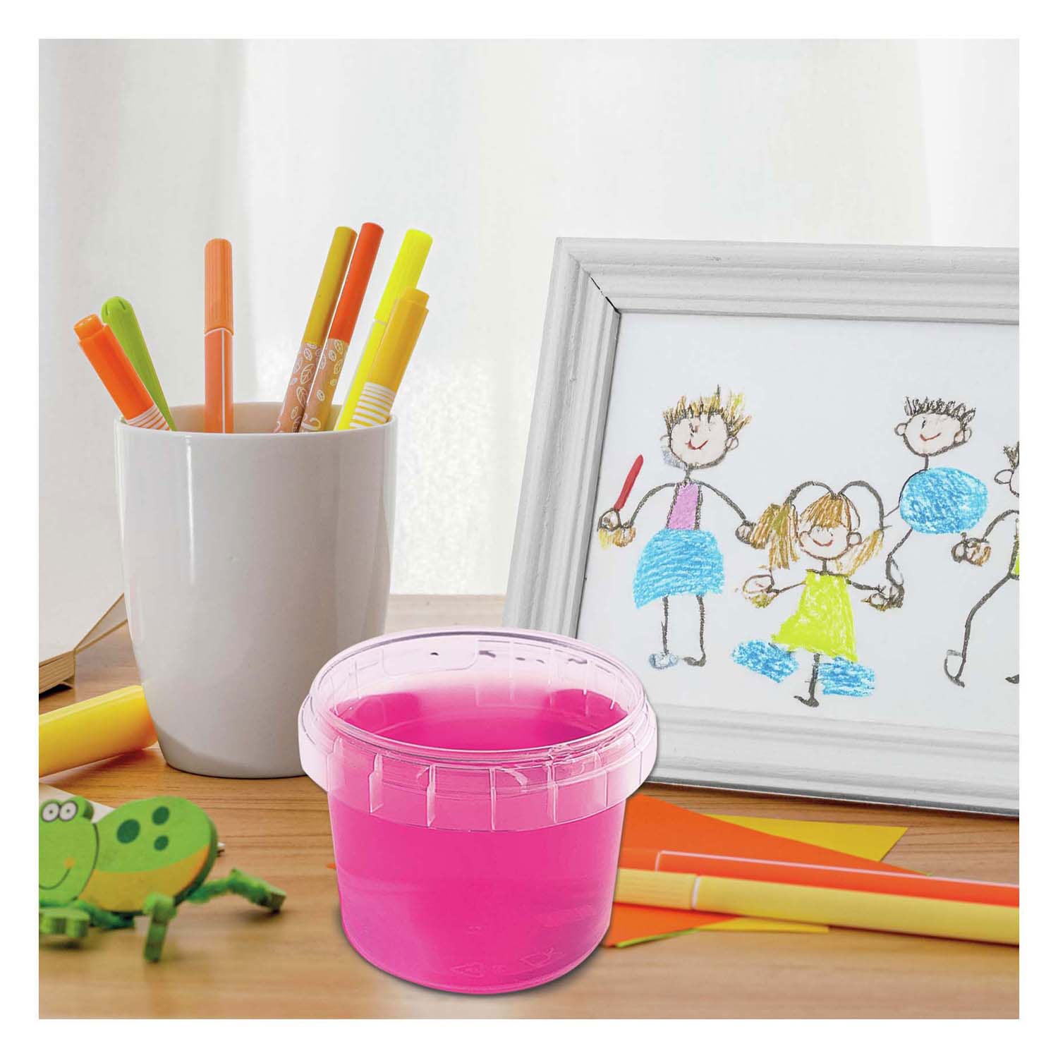 Ses creative ses slime - neon roze 140g
