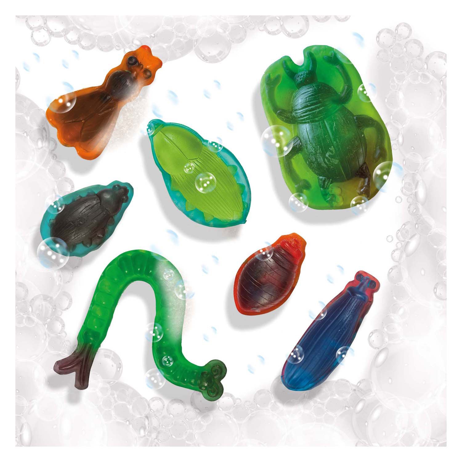 Ze gieten wat zeepjes