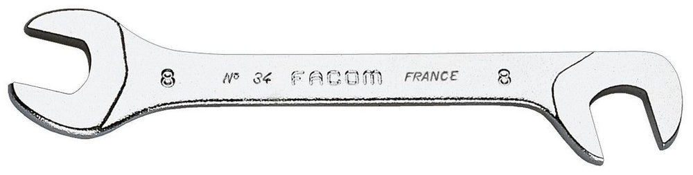 Facom steeksleutel micromechanica, bek 15° en 75° gebogen 14 mm - 34.14