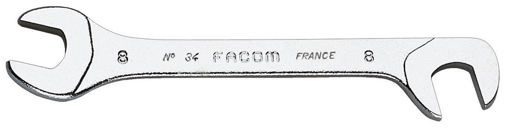 Facom steeksleutel micromechanica, bek 15° en 75° gebogen 14 mm - 34.14