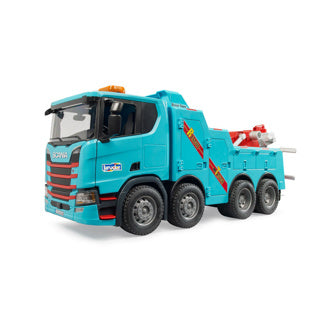 Vrachtwagen scania super 560r bergings- en slaapwagen met licht en geluid