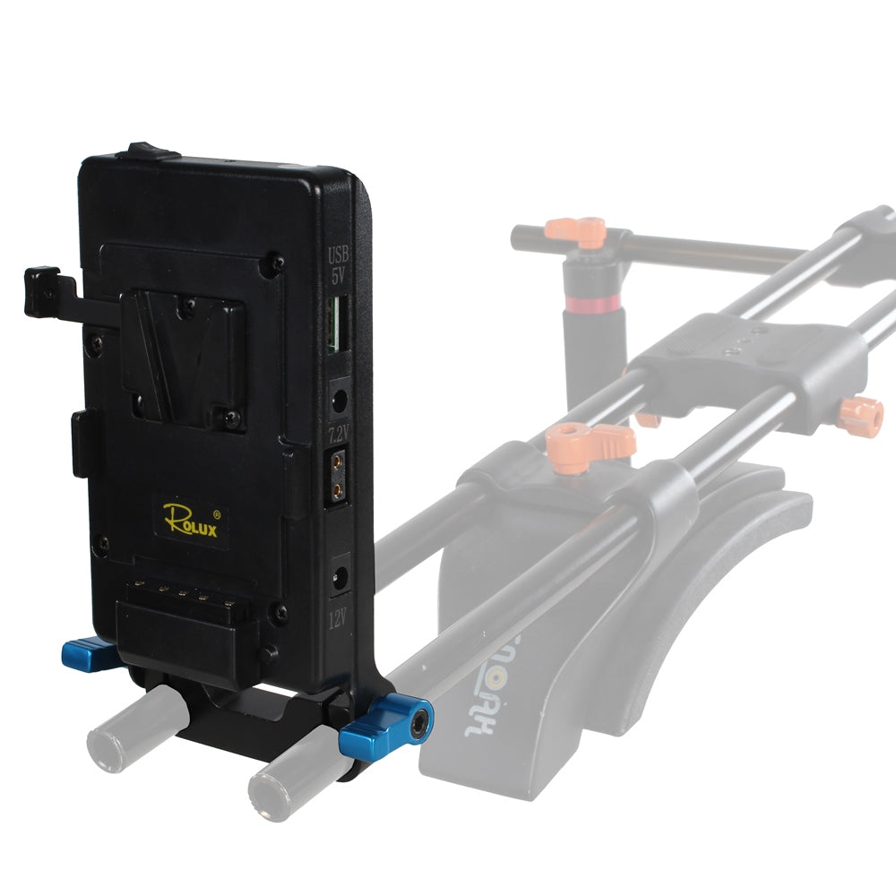 Rolux V-Mount Batterijplaat RL-VFU1