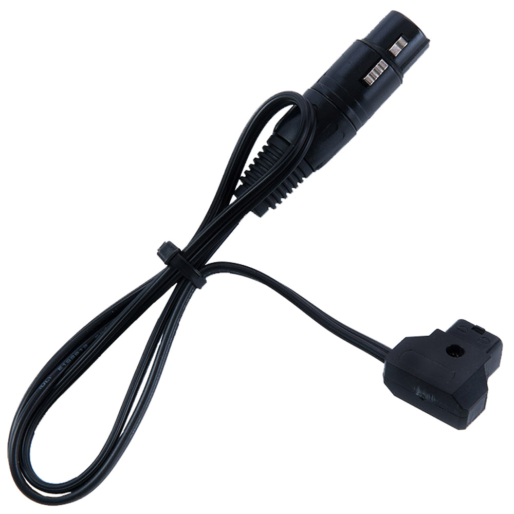 Rolux 4-pins XLR vrouwelijke stekker met mannelijke D-Tap RL-C3