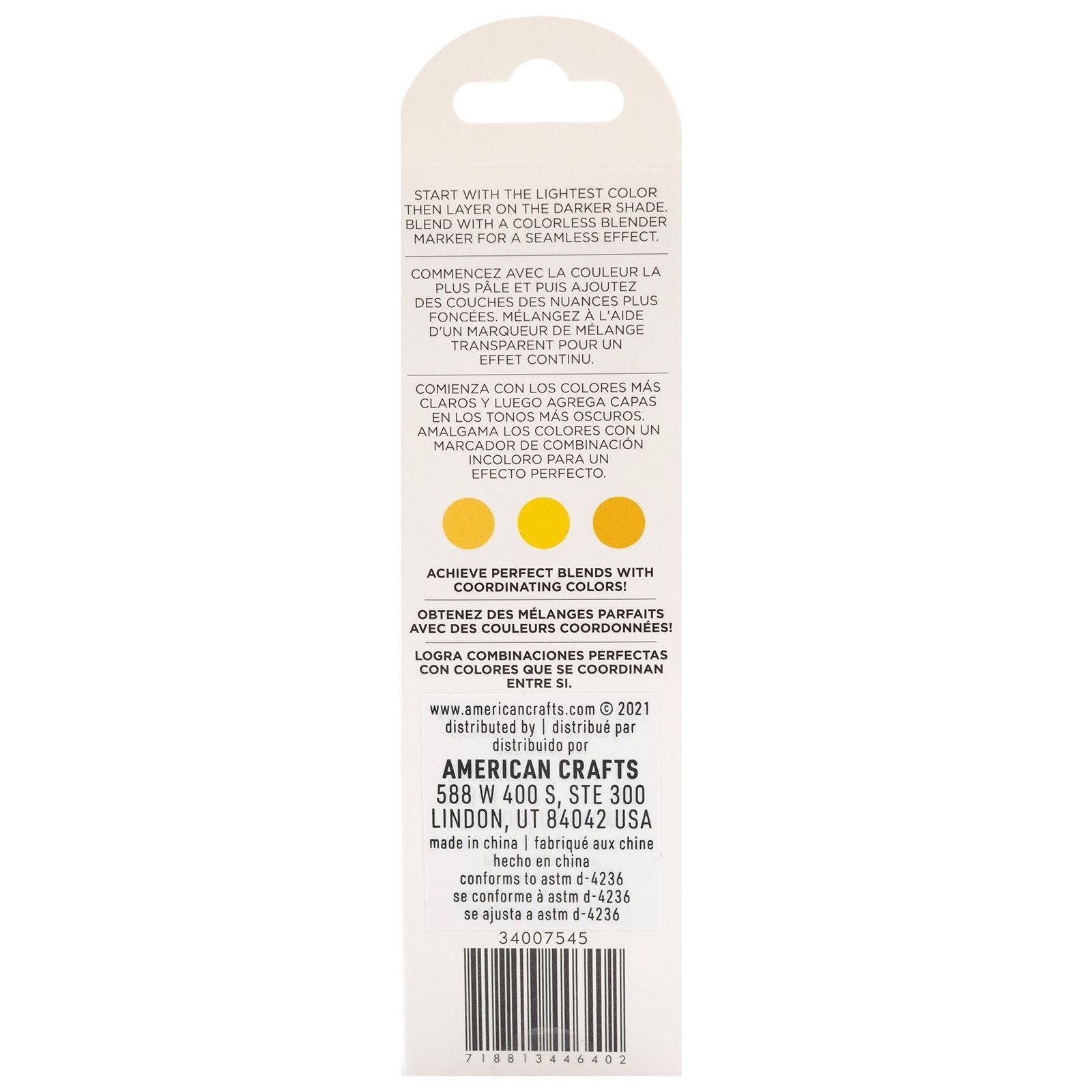 American crafts • sketch markers dual tip honeycomb