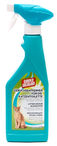 Eenvoudige oplossing deodorant voor kattentoilet