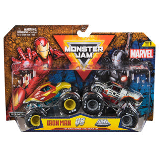 Monster jam 1:64 2 pack marvel (kont)
