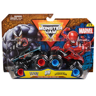 Monster jam 1:64 2 pack marvel (kont)