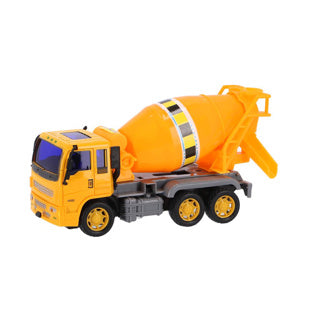 Betonmixer vrachtwagen met snelle wielen