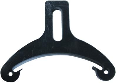 Curana stangbrug schuifbaar slid bracket 45mm plastic b