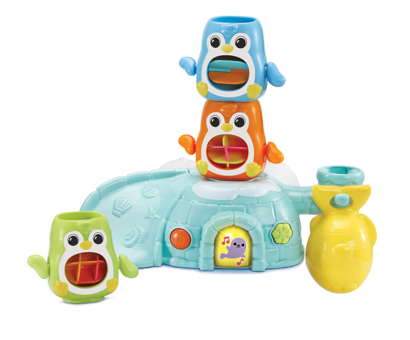 Vtech waterpret stapel plons pinguïns