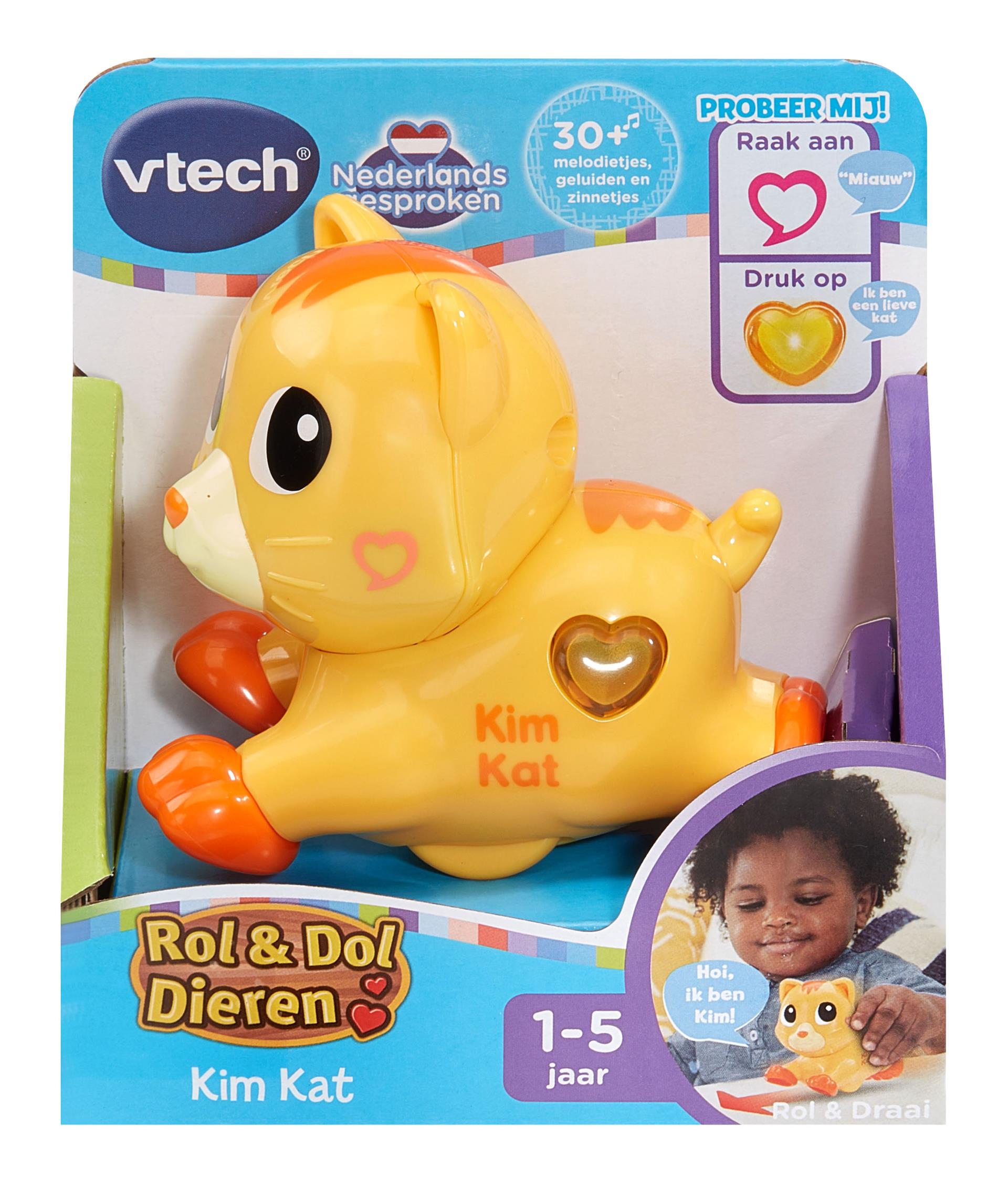 Vtech rol dol dieren kim kat