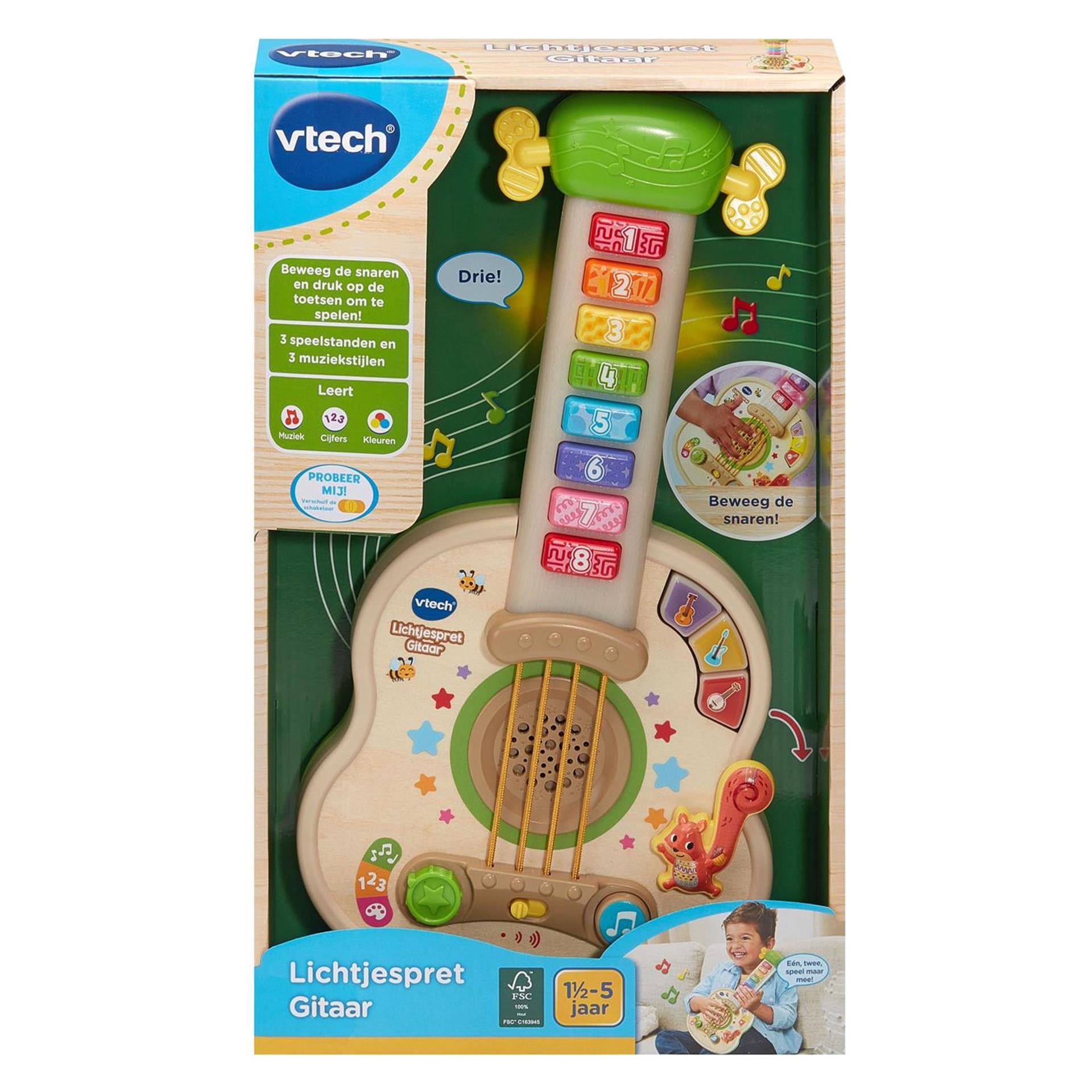 Vtech lichtjespret gitaar