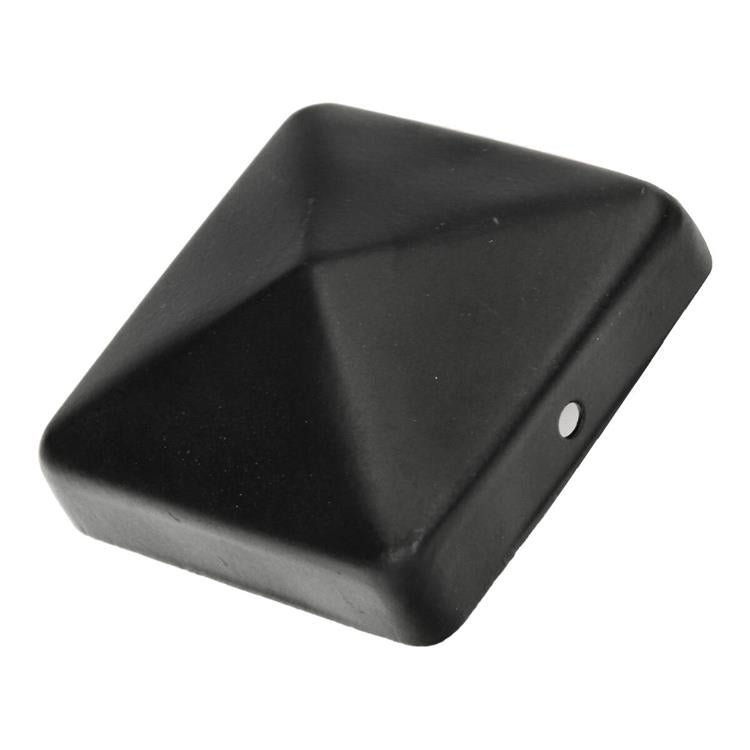 Mack 1069087 - paalornament piramide zwart 71 mm | 10 stuks