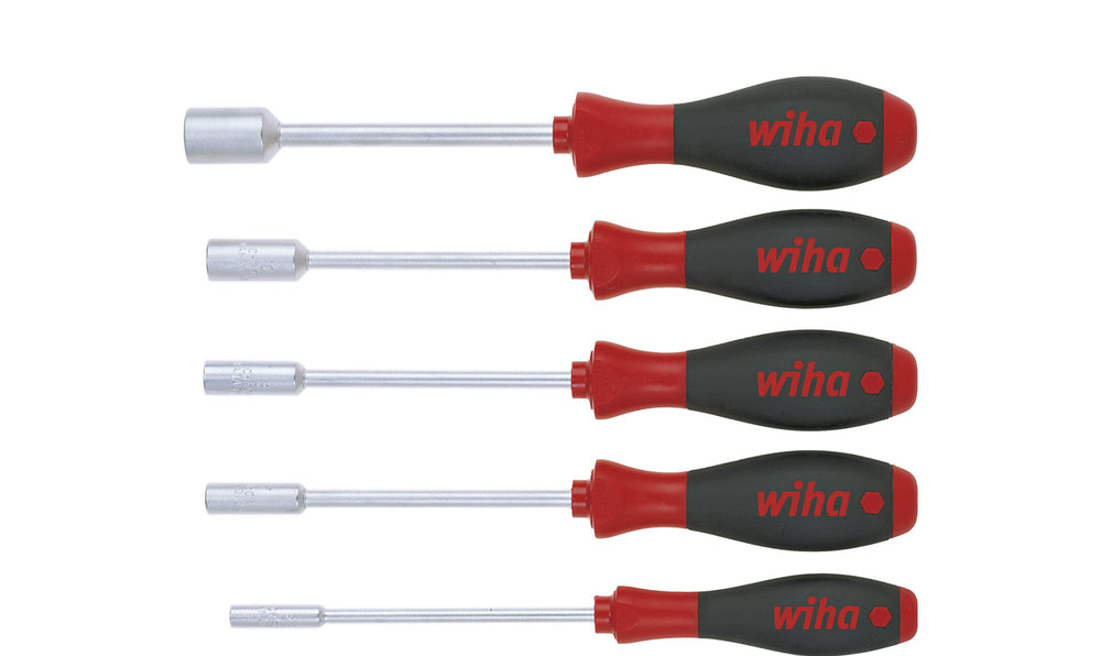 Wiha schroevendraaierset softfinish 1034 (zwart rood)