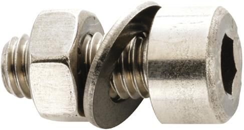 Fix-nippel binnenzeskantbout fix-nip.socket head screw sst m5x20mm allen key