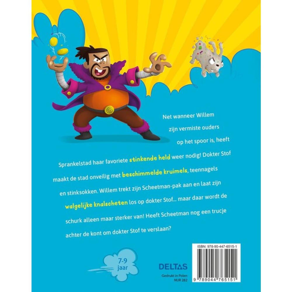 Deltas scheetman verloor het op! superscheetnado kinderboek
