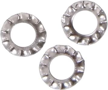 Fix-nippel kartelring serrated washer fix-nip. m5 sst