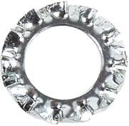 Fix-nippel kartelring serrated washer fix-nip. m6 zinc
