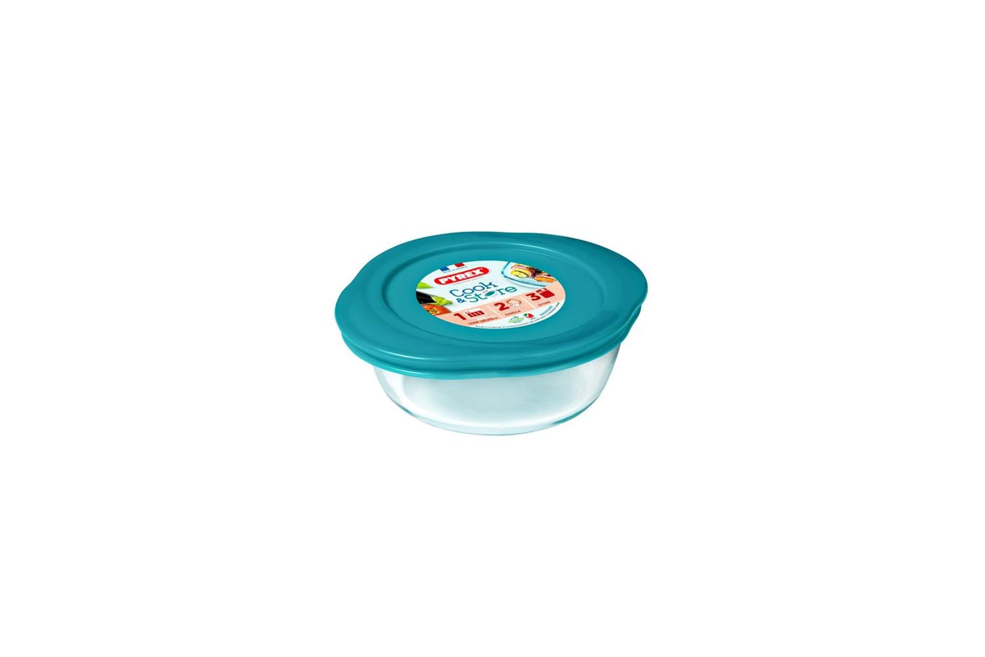 Pyrex bewaarschaal 350ml 14x12x5cm