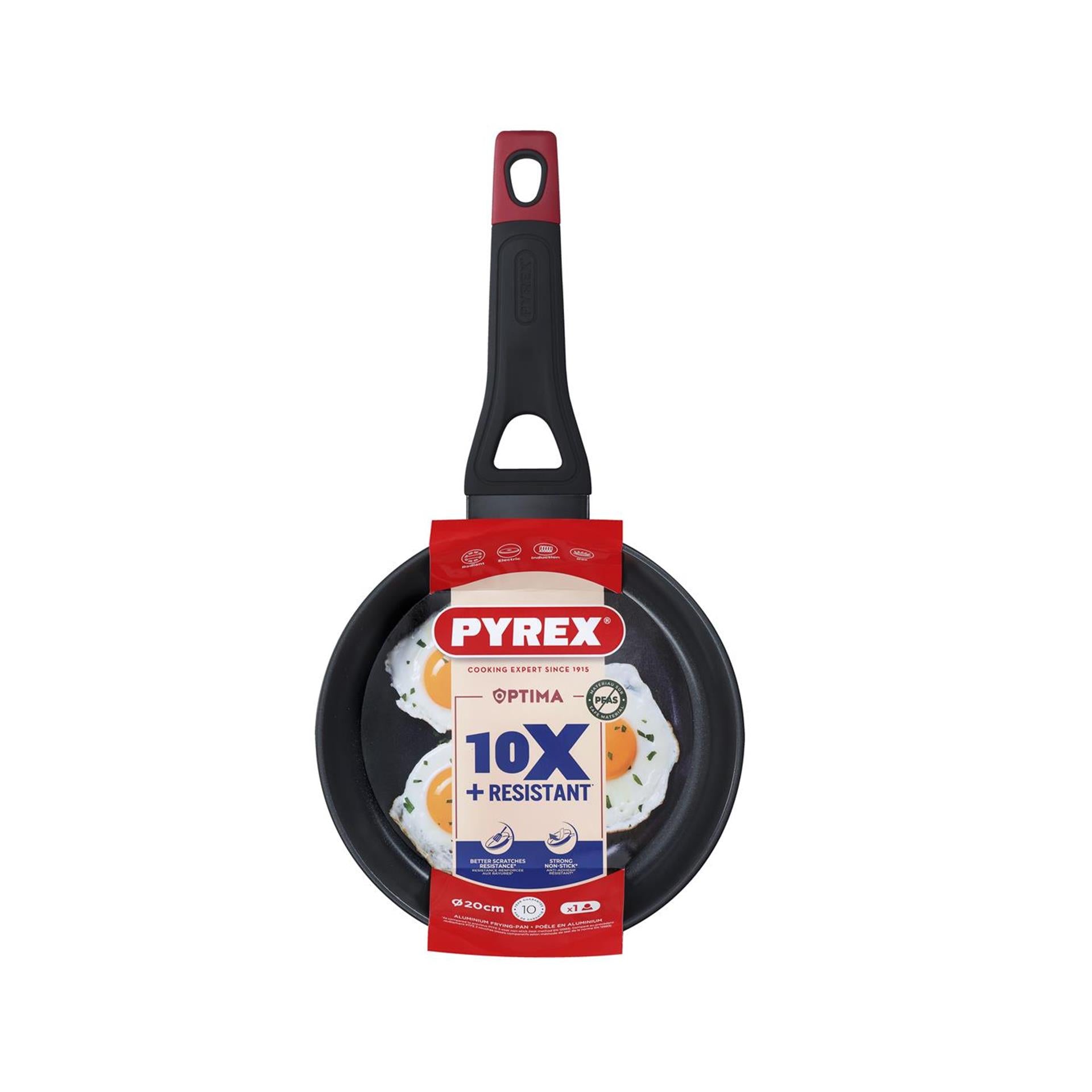 Pyrex optima+ koekenpan 20cm