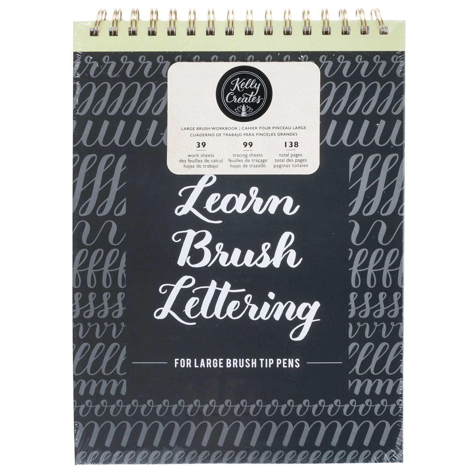 Kelly creates • large brush workbook 138 vellen