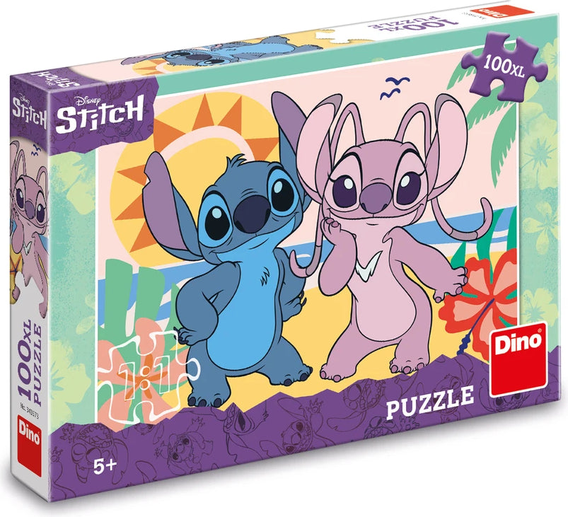 Dinotoys dino puzzel van disney's stitch - 100 xl stukjes