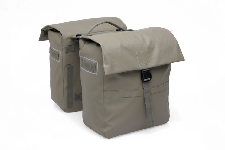 Newlooxs tas new looxs leeds dubbel | taupe | mik 2.0 | 38l