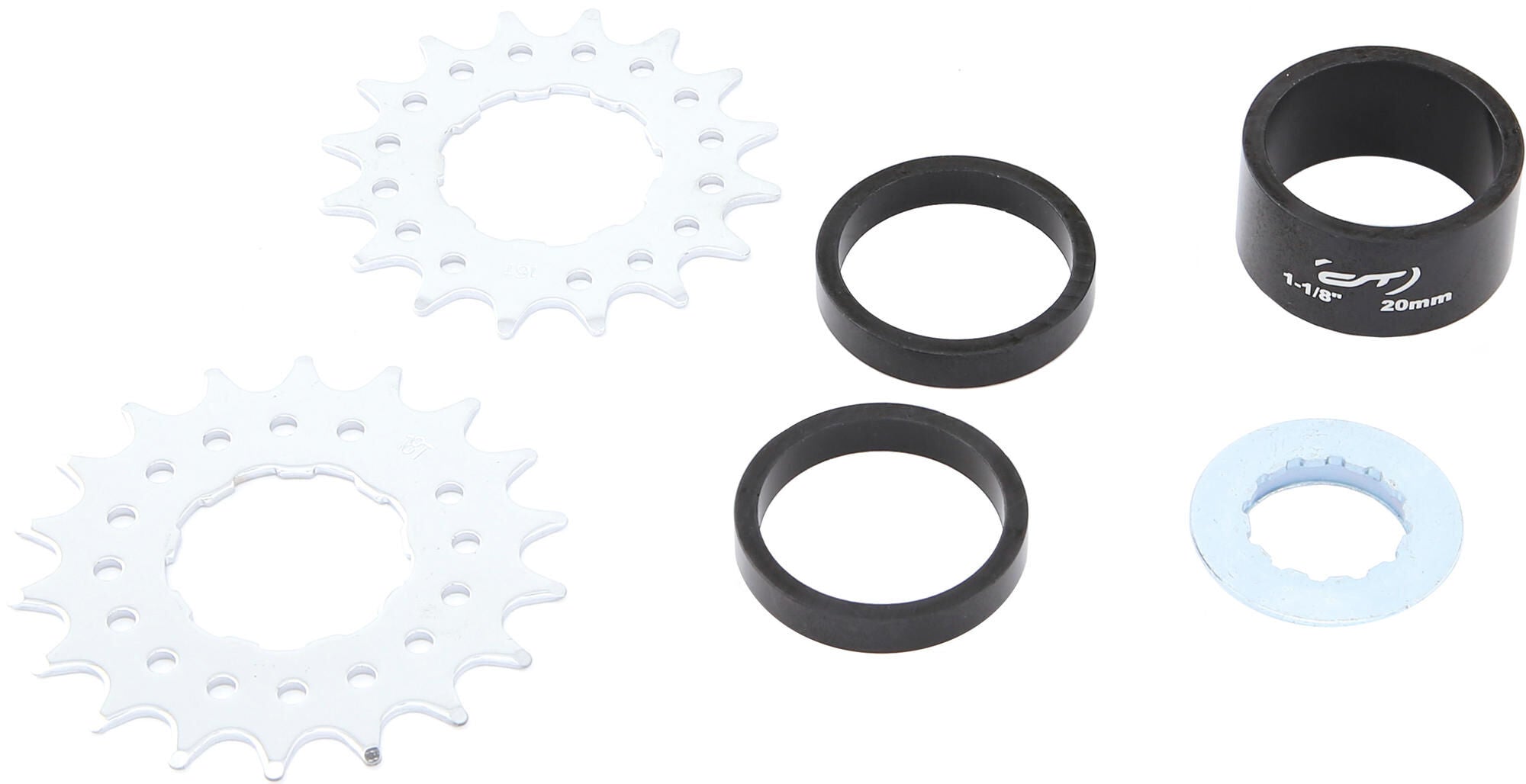 Contec singlespeed adapter ad-one speed ct adap. set ad-one speed for singlespeed 16 18t