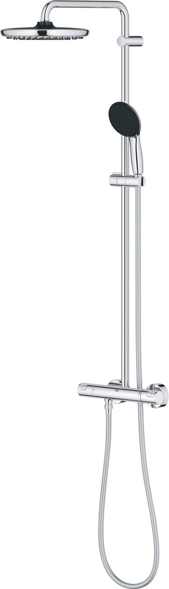 Grohe vitalio start 250 regendouche - ø 25 cm - waterbesparend - inclusief thermostaatkraan - chroom