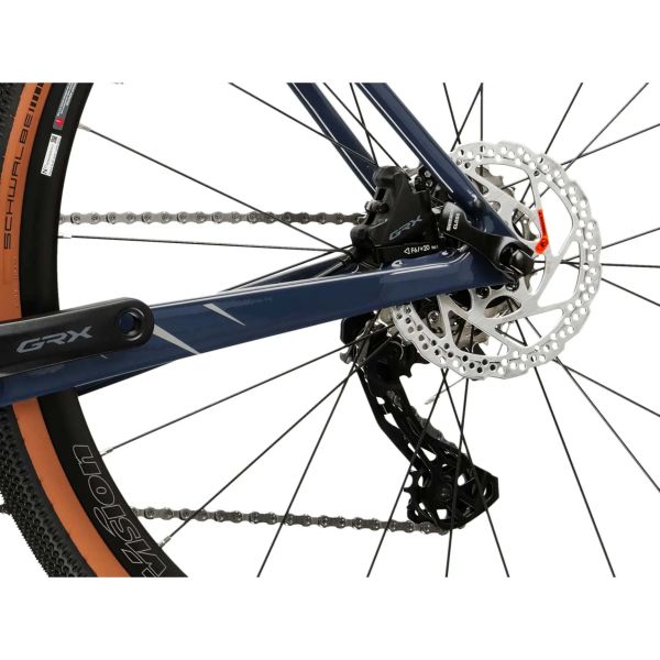 Kross gravelbike 28'' esker 8.0 - model 2025 - navy blue - large (21 )
