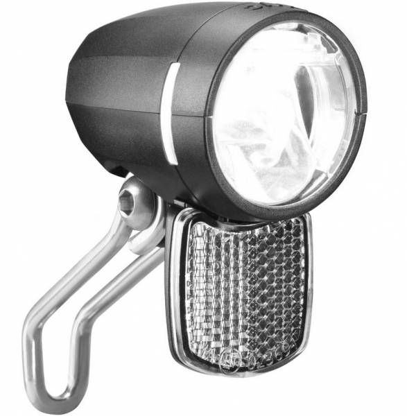 Koplamp Busch en Müller Lumotec Myc T Senso Plus met sensor en standlicht voor naafdynamo - 50 Lux