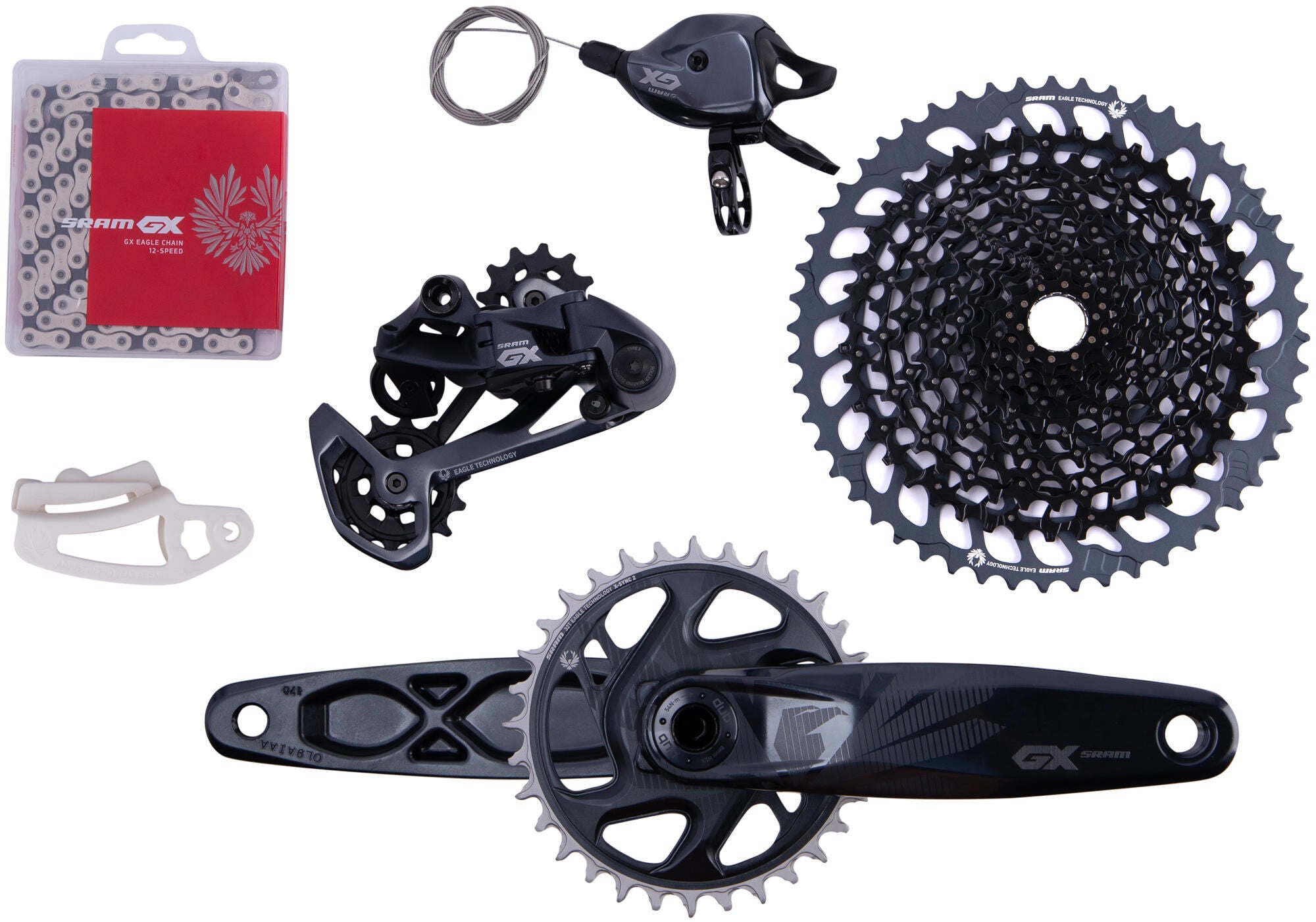 Sram schakelgroep-set gx eagle shift.gr.set gx eagle 170mm