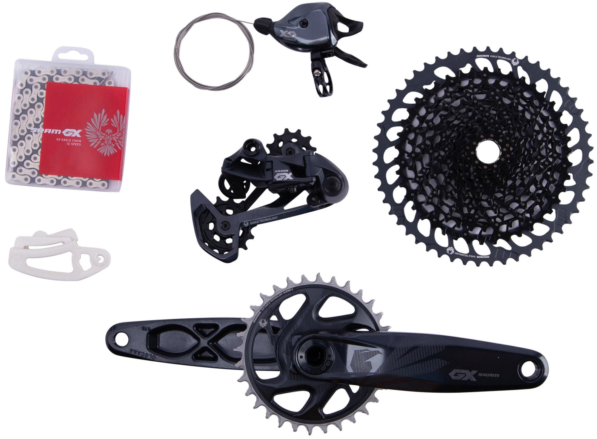 Sram schakelgroep-set gx eagle shift.gr.set gx eagle 175mm